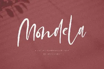 Mondela Casual Handwritten font