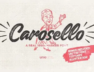 Carosello Free font