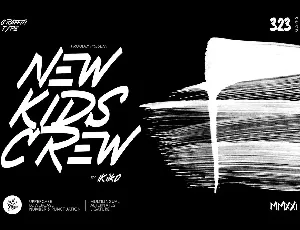 Newkids Crew font