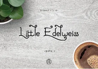 Little Edellweiss font