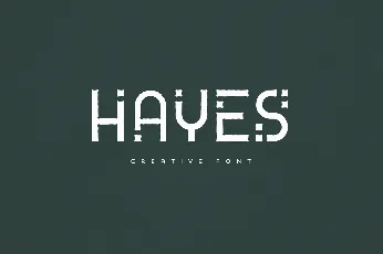 Hayes font