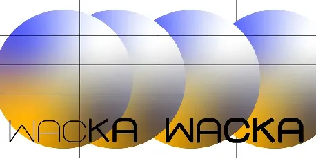 Wacka Wacka font