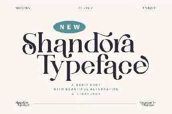 Shandora font