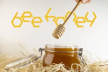 Bee Honey Display font