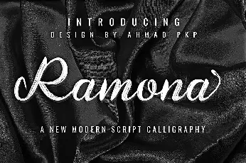 Ramona font