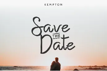 Kempton Demo font