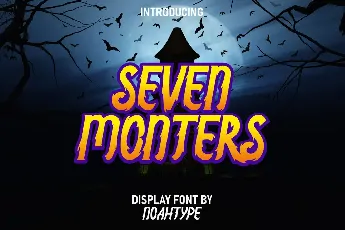 Seven Monsters Demo font