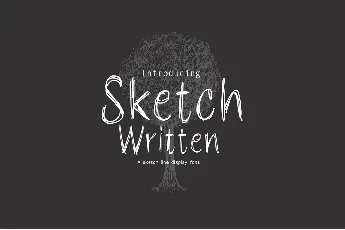 Sketch Written -demo font