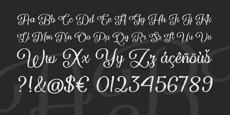 Forgiven Script font