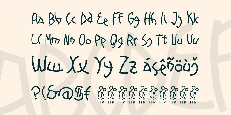 Promenades font