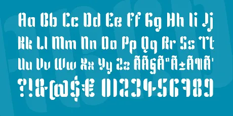 Kenia font