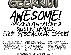 geekriot font