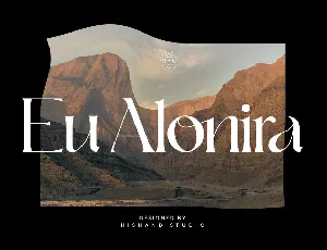 Eu Alonira font