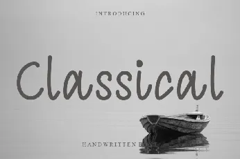 Classical font