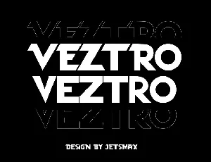 Veztro font