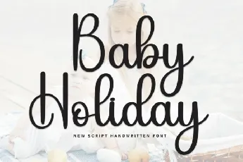 Baby Holiday Script font