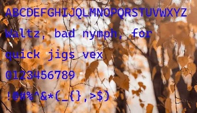 Cascadia Code font