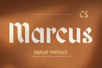 CS Marcus font