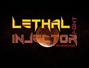 Lethal Injector Family font