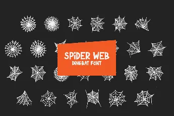 Spider Web font