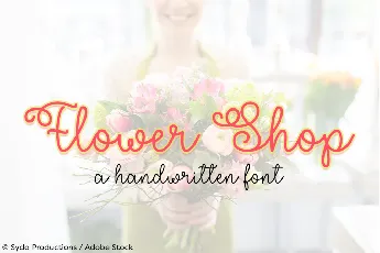 Flower Shop font