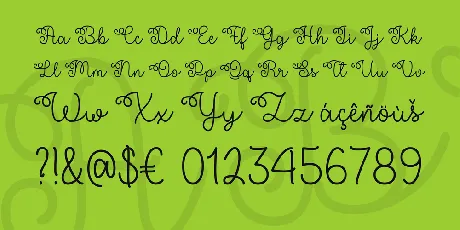 Flower Shop font