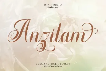 Anzilam Calligraphy font