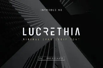 Lucrethia Sans Serif font