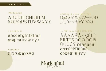 Marienthal font