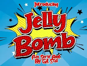 Jelly Bomb font