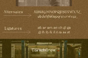 GarlichGrow font