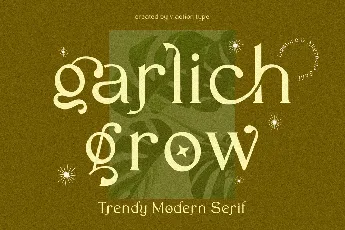 GarlichGrow font