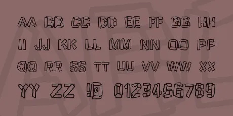 Funky Stoneage font