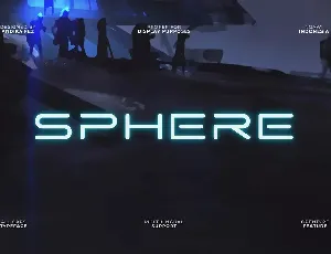 SPHERE font