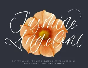 Jasmine Angeloni font