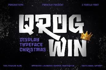 QROG WIN personal font