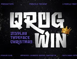 QROG WIN personal font