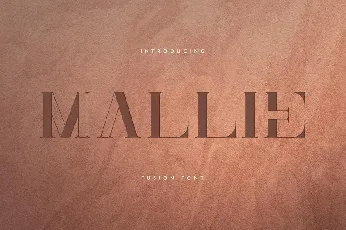 Mallie font