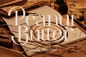 Peanut Butter font