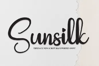 Sunsilk font