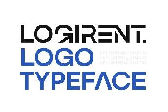 Logirent font