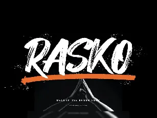 Rasko font