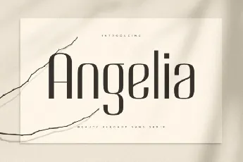 Angelia font