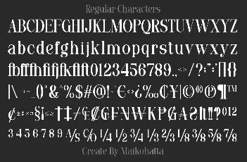 Zugili font