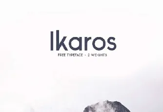 Ikaros font