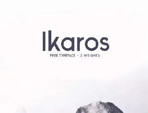 Ikaros font