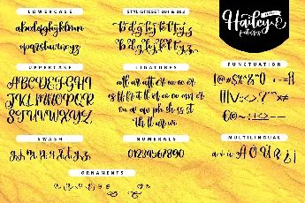 Hailey Script font