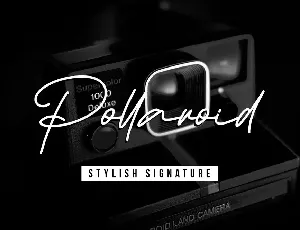 Pollaroid font