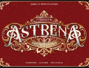 AstrenaDemo font