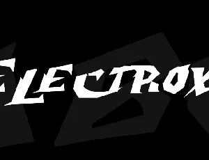 Electrox font